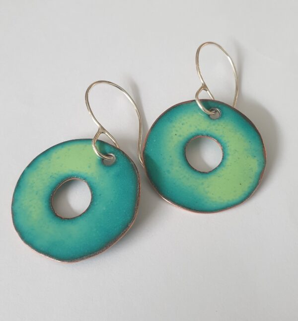 Celadon Green Earrings - Image 2